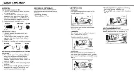 SureFire - Maximus Rechargeable Variable-Output LED Headlamp