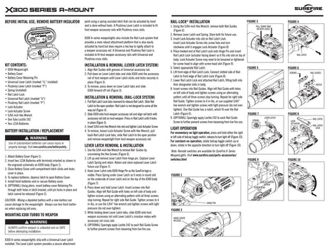 SureFire - X300U-A Ultra-High-Output LED Handgun Weapon Light