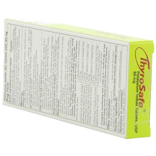 MIRA Safety - Thyrosafe Potassium Iodide Tablets 65mg — view 7