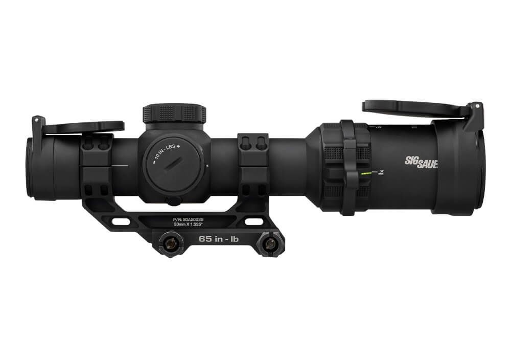 Sig Sauer – TANGO-MSR Compact 1-6x24MM SFP Scope, BDC6, w/ Mount