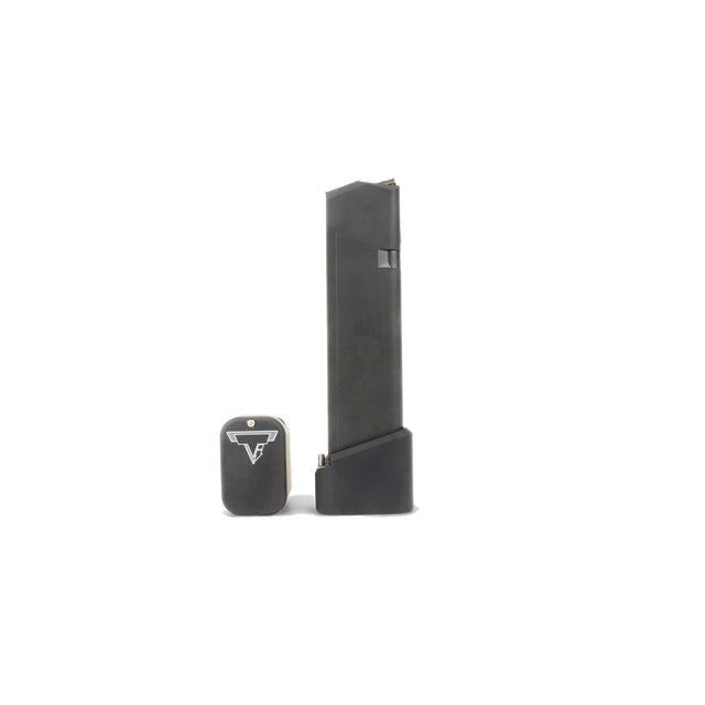 Taran Tactical - Base Pad for Glock 9/40 Magazines +5/6 Flat Black