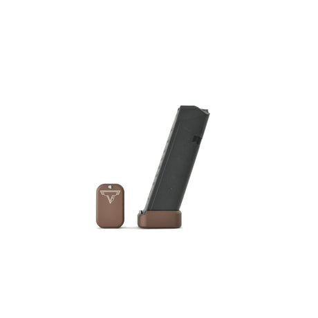 Taran Tactical - Base Pad for Glock 9/40 Magazines +3/4 Coyote Bronze
