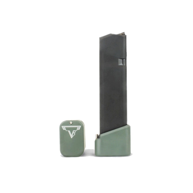 Taran Tactical - Base Pad for Glock 9/40 Magazines +5/6 OD Green