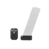 Taran Tactical - Base Pad for Glock 9/40 Magazines +5/6 OD Green — view 2