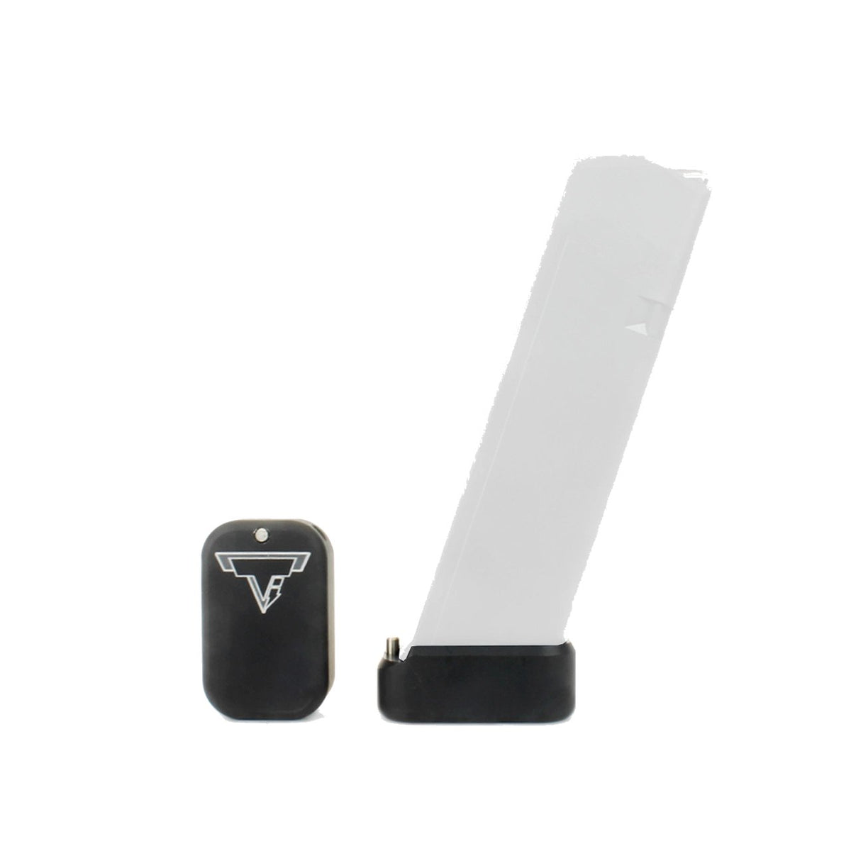 Taran Tactical Innovation - Base Pad for Glock 19/23 - Titanium Gray — view 12
