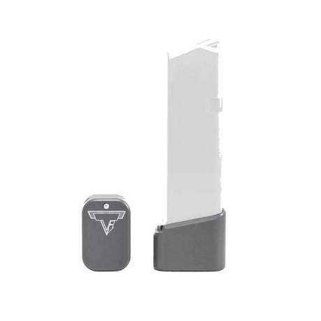Taran Tactical Innovation - Base Pad for Glock 19/23 - Titanium Gray — view 7