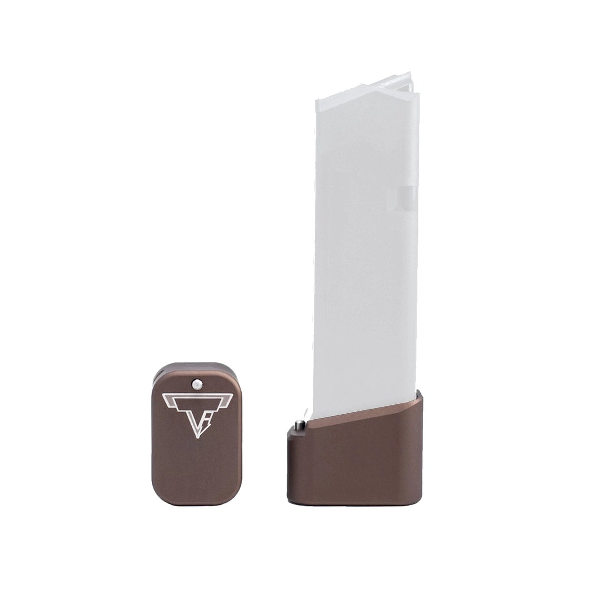 Taran Tactical - Base Pad for Glock 19/23 Magazines +4/5 - Red — view 8