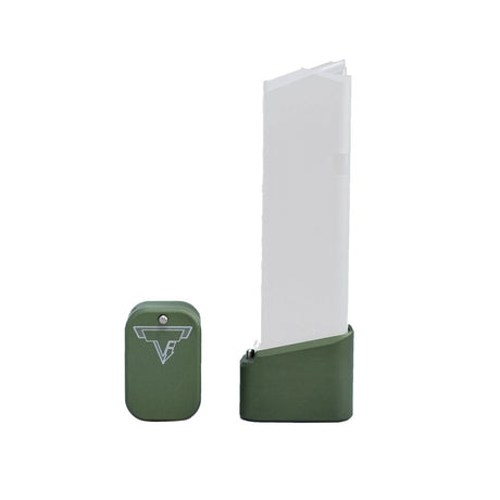 Taran Tactical - Base Pad for Glock 19/23 Magazines +4/5 - Red — view 9