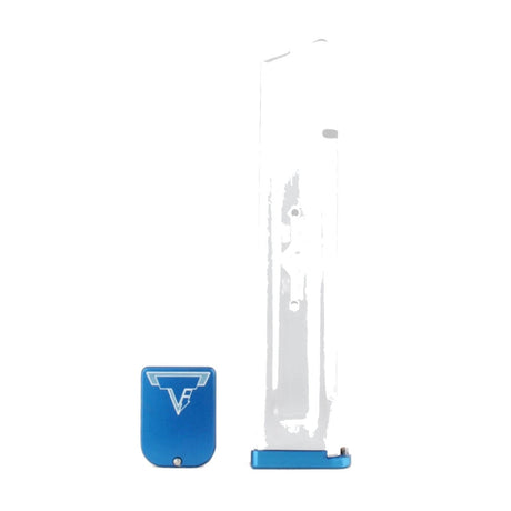 Taran Tactical - Base Pad for STI/SV Magazines, 4mm, Blue — view 3
