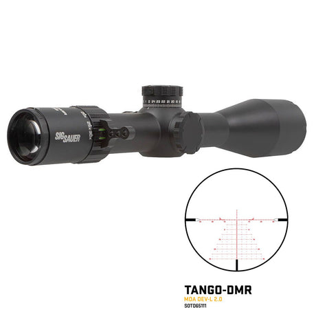 Sig Sauer – TANGO-DMR 5-30x56MM FFP Scope, MRAD/MOA, 34mm Tube