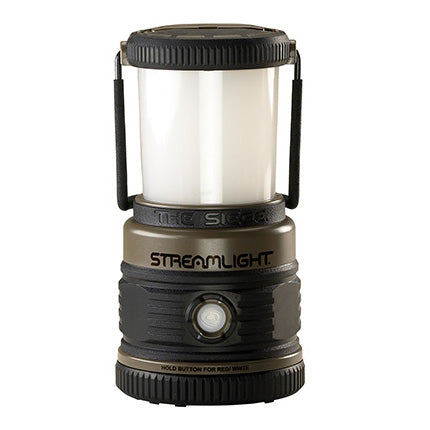 Streamlight - Siege Compact Alkaline Hand Lantern: 360° Soft Light, Multiple Modes, Waterproof, Tan