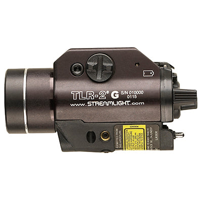 Streamlight - TLR-2® G Gun Light, Tactical Light with Integrated Green Aiming Laser