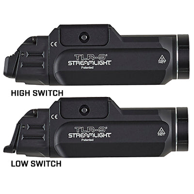 Streamlight - TLR-9® FLEX, Compact 1,000 Lumen Weapon Light with Ambidextrous Rear Switch Options