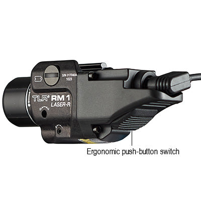 Streamlight - TLR® RM 1, 500 Lumen Long Gun Light with Integrated Red Laser