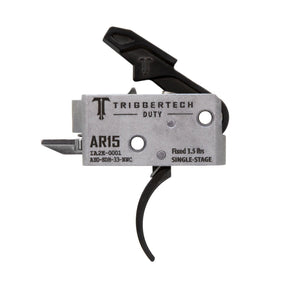 TriggerTech - AR-15 Duty Trigger, Single-Stage, 3.5 lbs, Curved