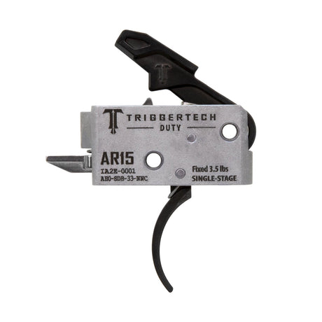 TriggerTech - AR-15 Duty Trigger, Single-Stage, 3.5 lbs, Curved