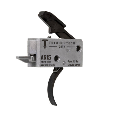 TriggerTech - AR-15 Duty Trigger, Single-Stage, 3.5 lbs, Curved
