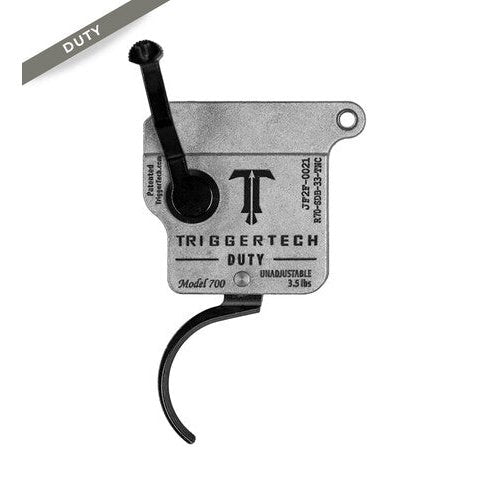 TriggerTech - Remington 700 Duty Trigger, Curved, No Bolt Release