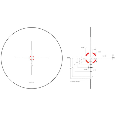 Trijicon - Credo 1-6x24 SFP Riflescope with Red BDC Reticle — view 12