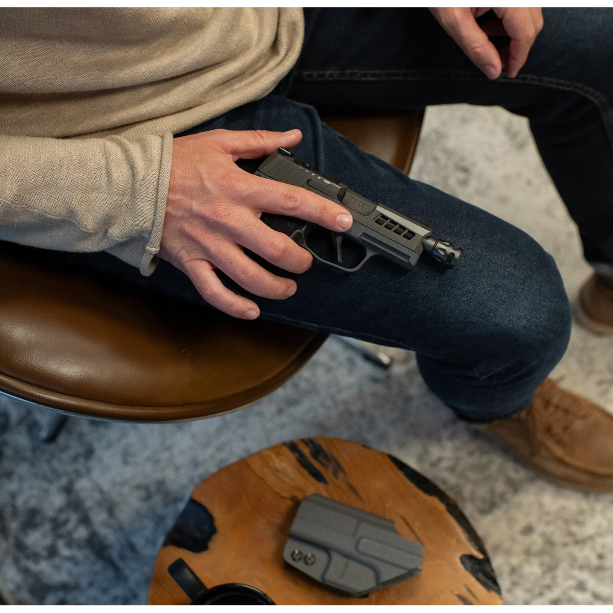 True Precision - Sig P365 1/2x28 Threaded Barrel, Copper TiCN — view 7