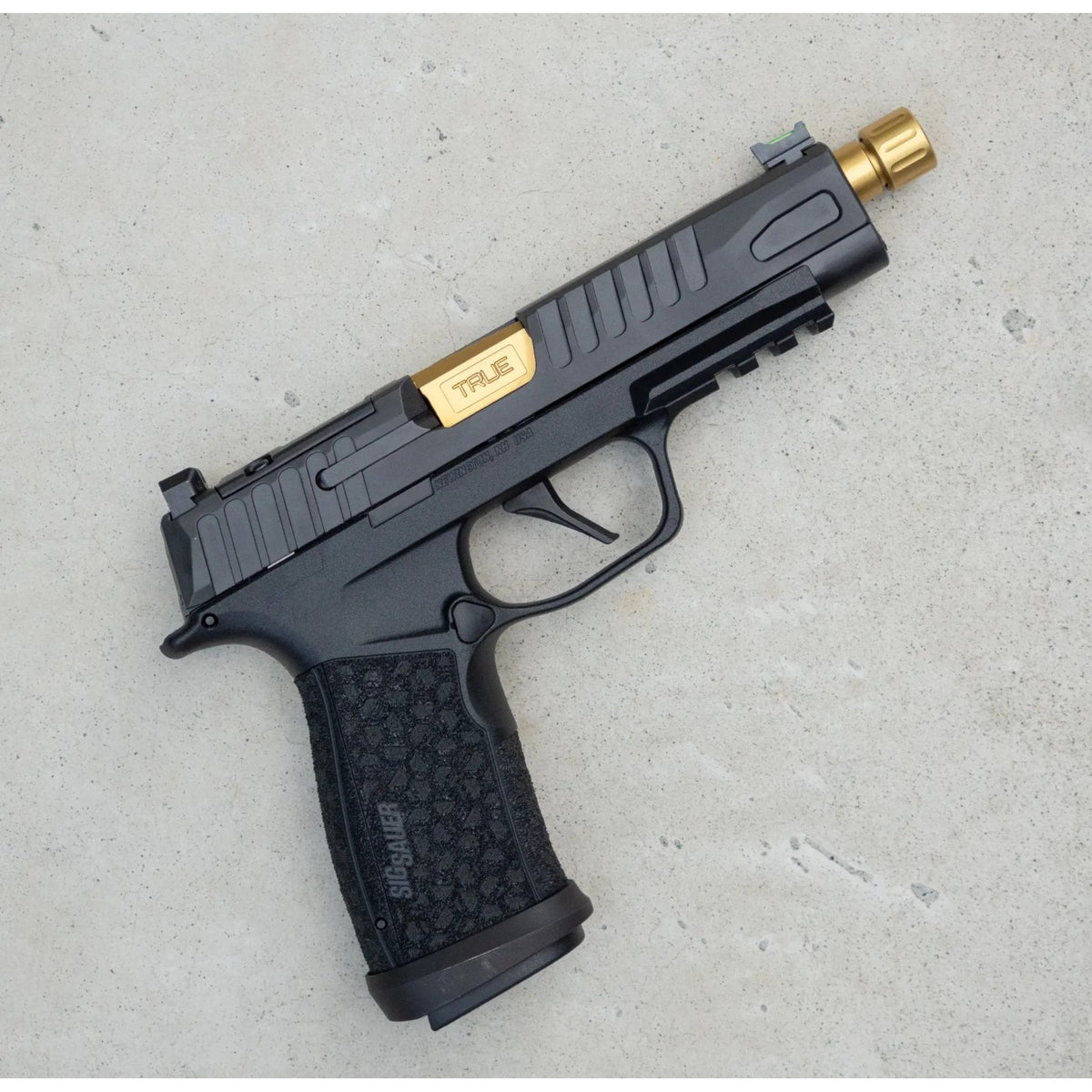True Precision - Sig P365 Drop In Flat Trigger - Black Nitride — view 2