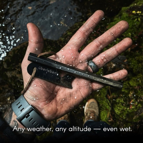 Uberleben – Hexa Flat-Profile Ferro Rod Fire Starter