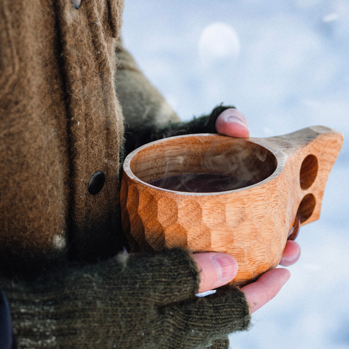 Uberleben – Original Kuksa Handcrafted Hardwood Camp Cup
