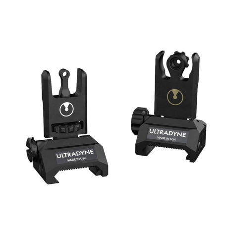 Ultradyne USA - C2 Folding Combo Aperture Sight - Black — view 2