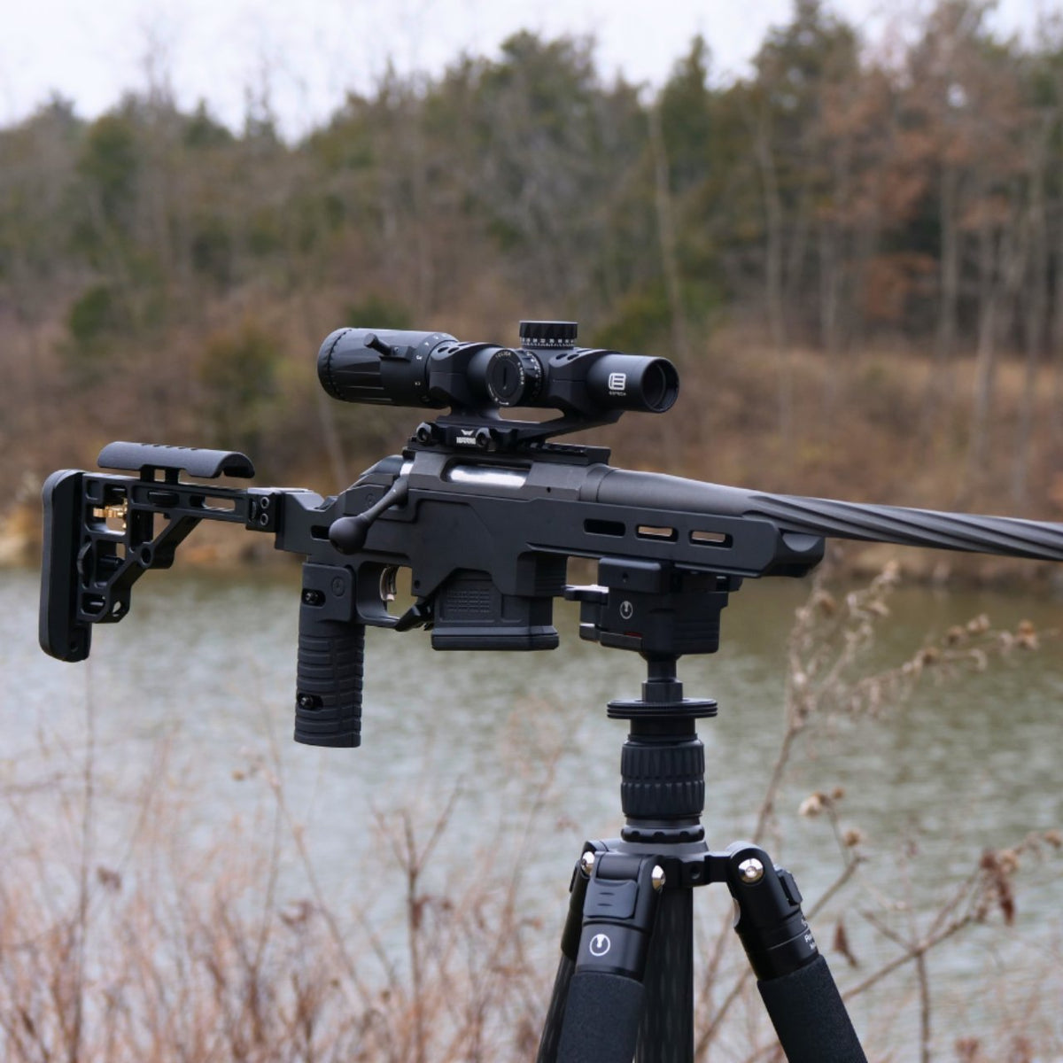 Ultradyne USA - UDX Chassis for Remington 700 SA - Midnight Bronze — view 3