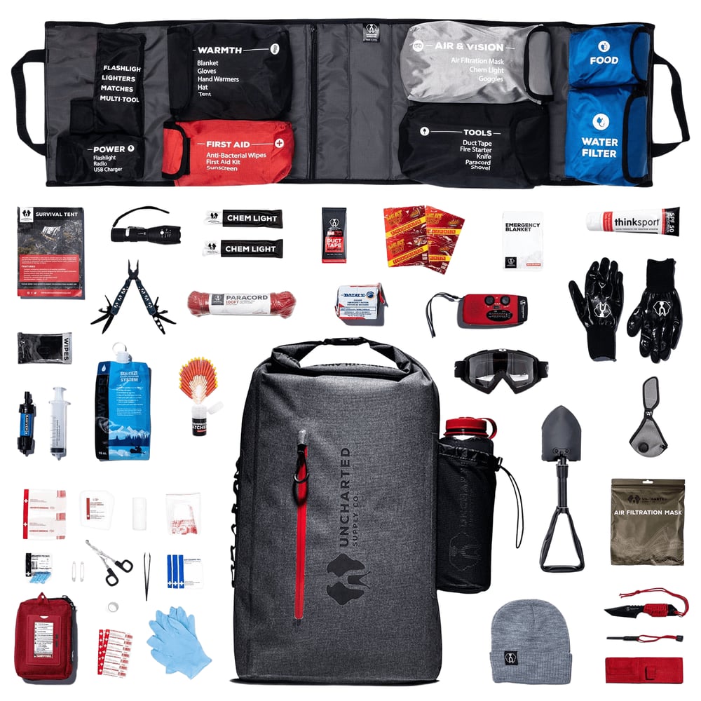 Uncharted Supply Co. - THE SEVENTY2 1-Person Survival System