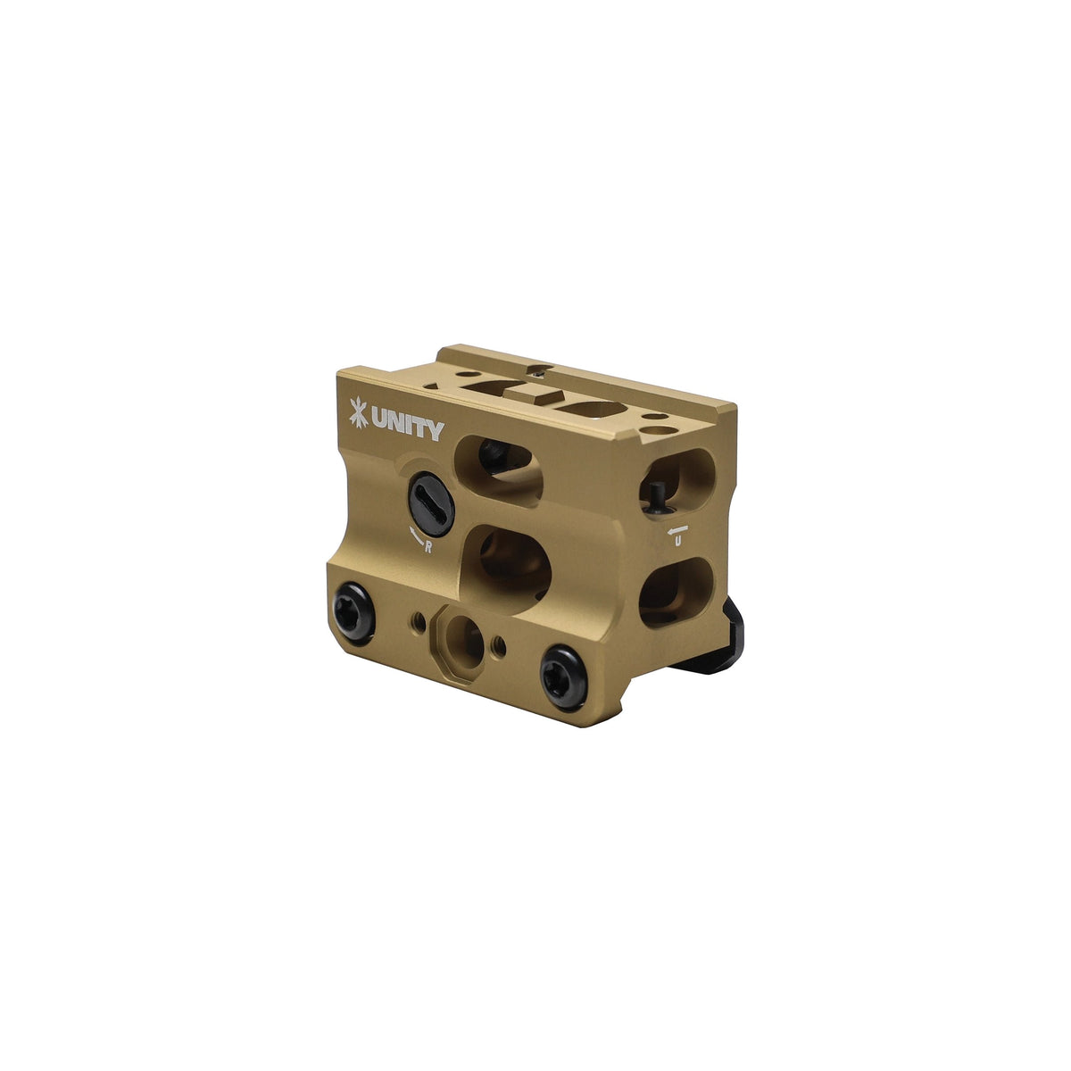 Unity Tactical - FAST Micro-SB Mount with BUIS - FDE