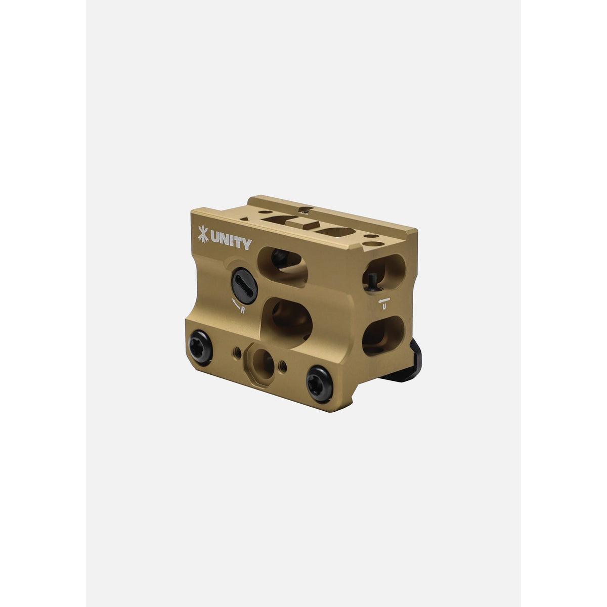 Unity Tactical - FAST Micro-SB Mount with BUIS - FDE