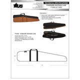 US PeaceKeeper - Standard Shotgun Case, Black, 52"