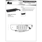 US PeaceKeeper - Stubby Shotgun Scabbard, Black, 20" x 6"