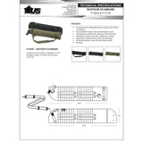 US PeaceKeeper - Shotgun Scabbard OD Green 29.5"/34.5"