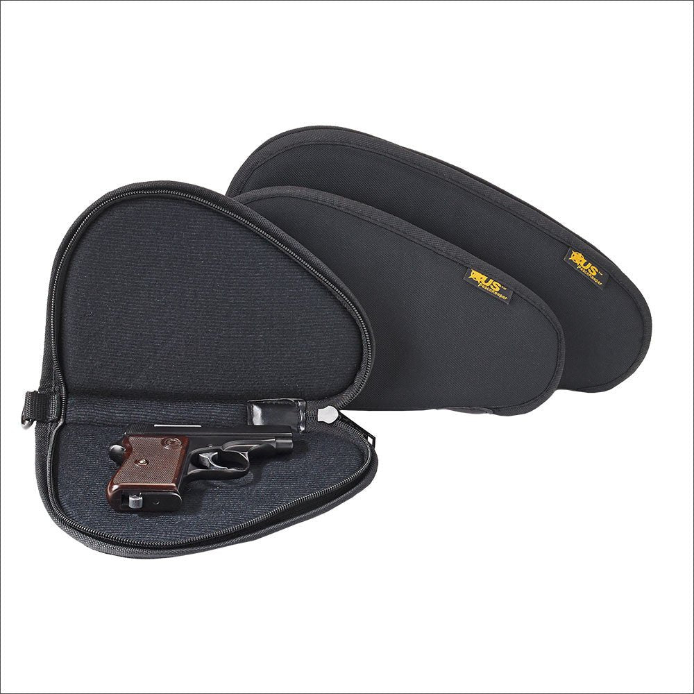 US PeaceKeeper - Large Pistol Case 13" x 7" - Black