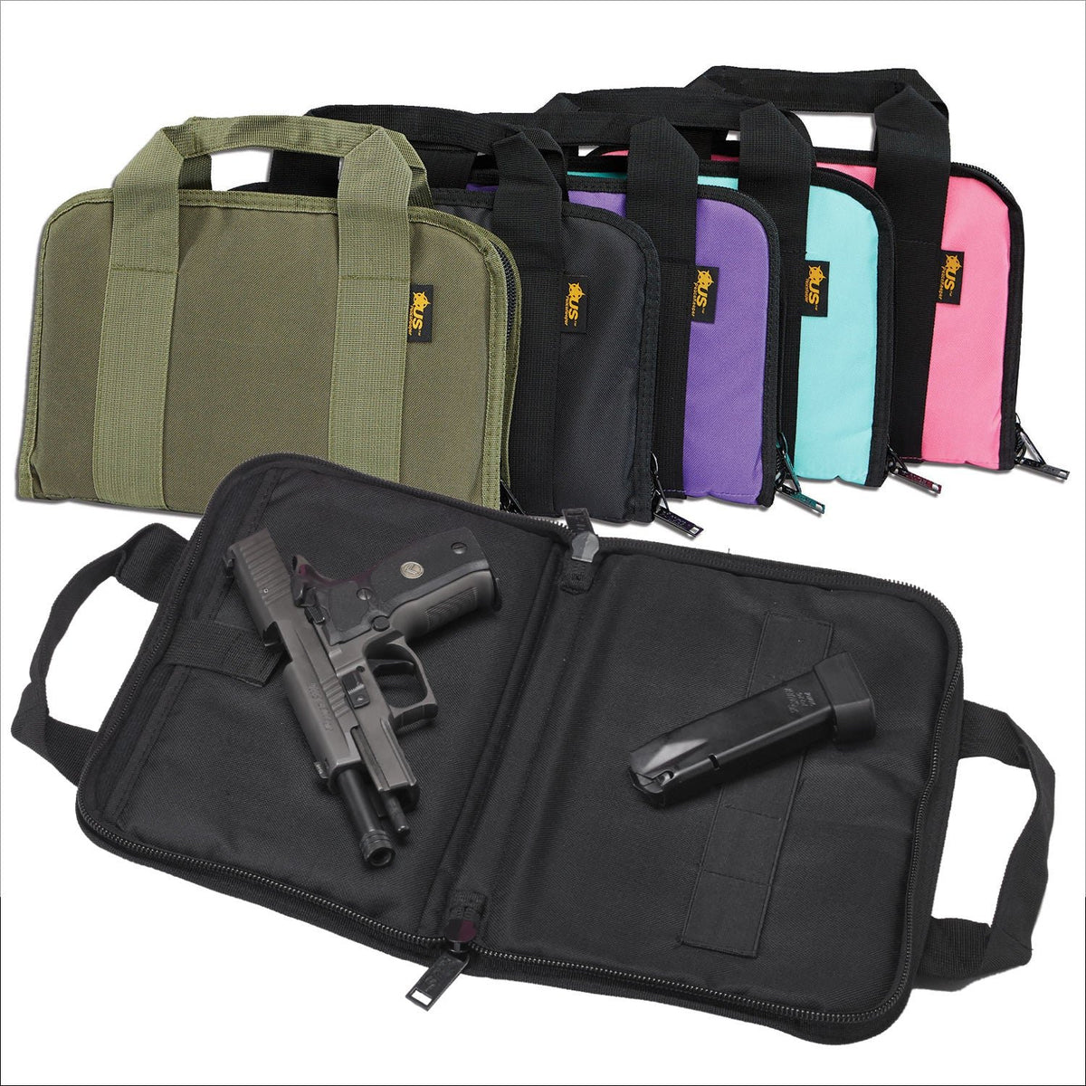 US PeaceKeeper - Attache Gun Case in Robin's Egg Blue