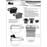 US PeaceKeeper - Suburban Sidekick Pack - Black