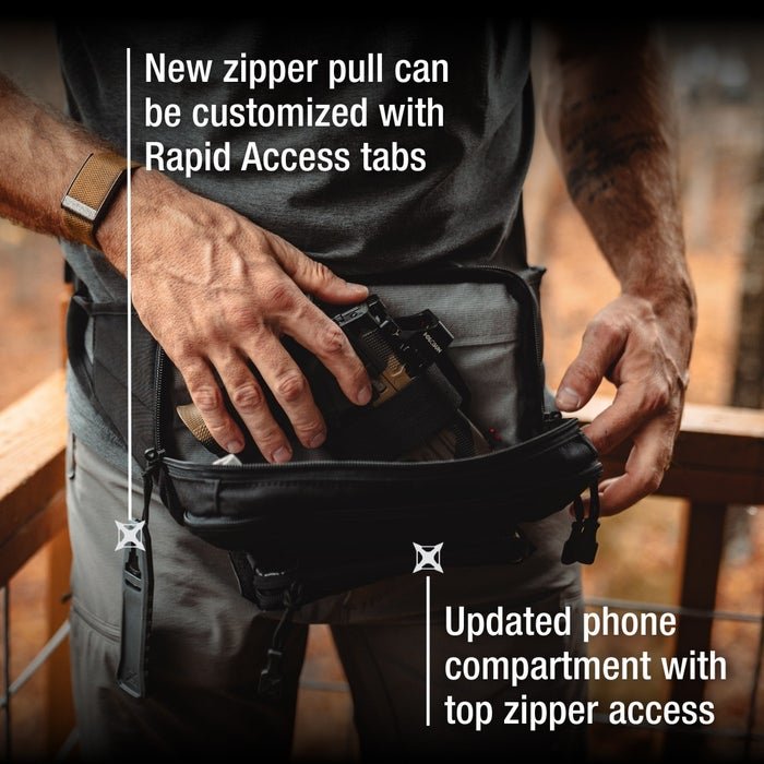 Vertx - SOCP Tactical Fanny Pack in Rudder Green — view 7