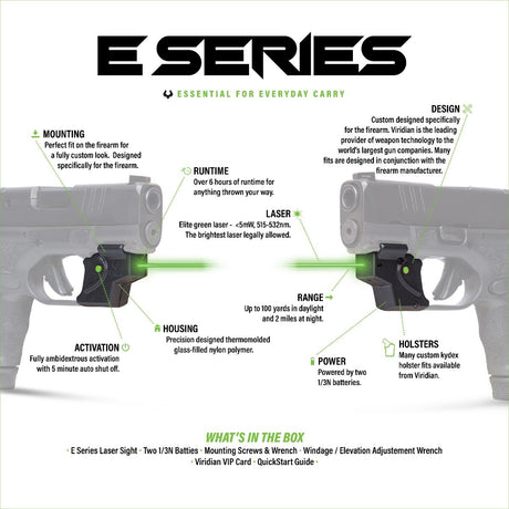 Viridian - E Series Green Laser Sight for Ruger 5.7 — view 2