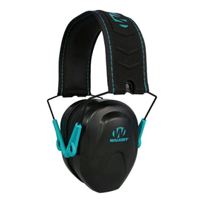 Walkers - Razor Junior Passive Ear Muffs - Teal Accent