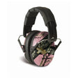Walkers - Low Profile Folding Ear Muffs - Pink Mossy Oak