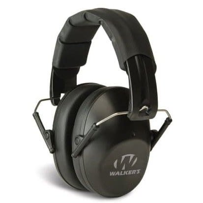 Walkers - Low Profile Folding Ear Muffs - Yellow — view 2