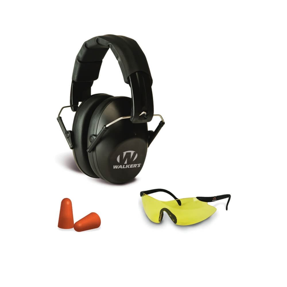 Walkers - Pro Safety Combo Kit with Ear and Eye Protection