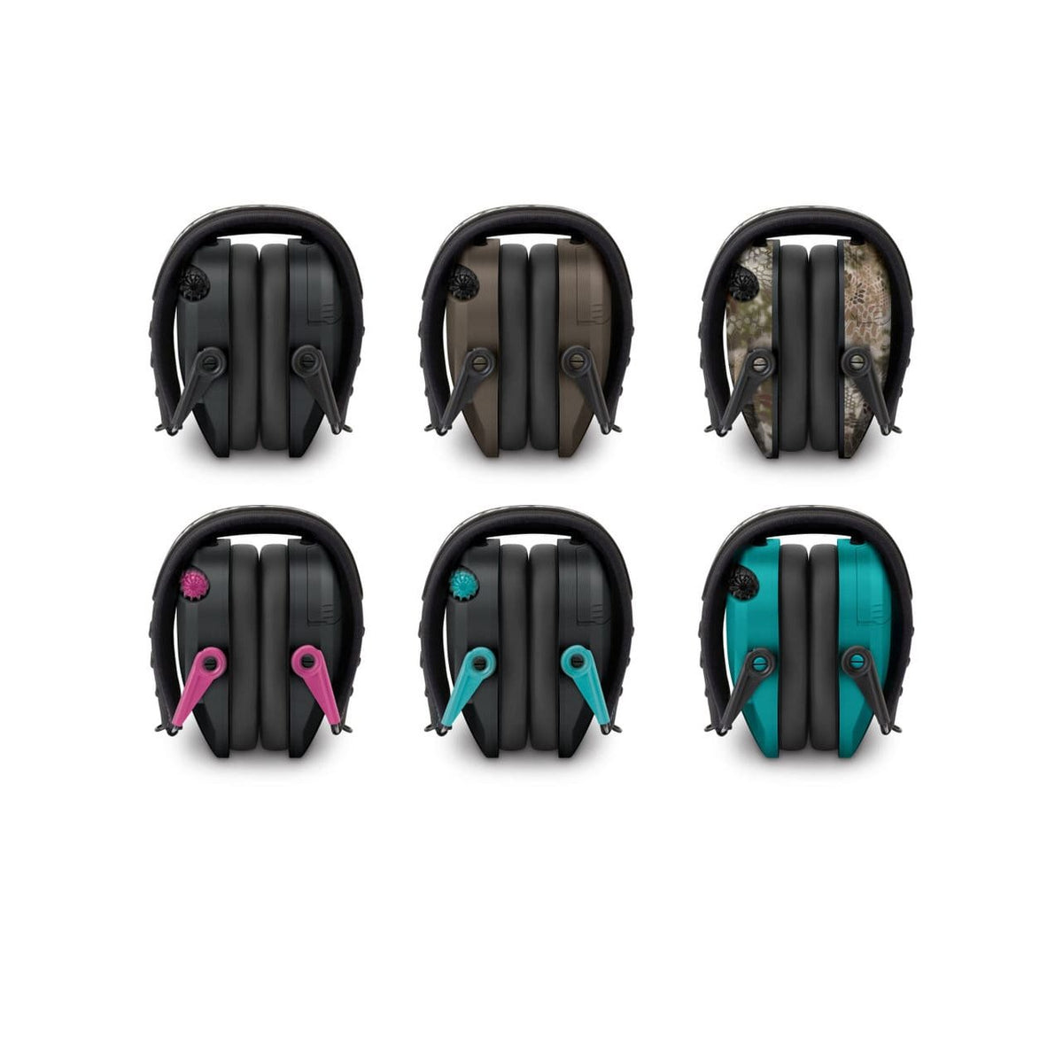 Walkers - Razor Slim Electronic Ear Muffs - Olive Drab — view 2