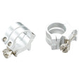 Weaver - Quad Lock Detachable Rings 1" High Silver