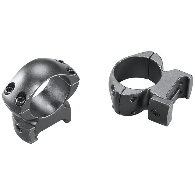 Weaver - Grand Slam Steel Top Mount Rings 1" High Matte