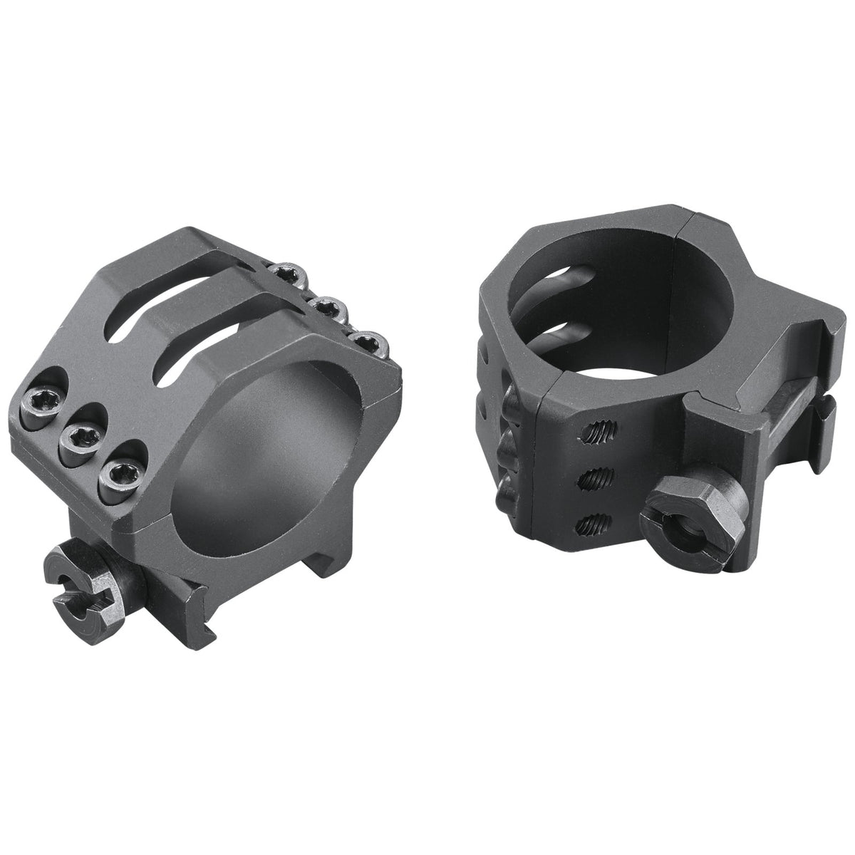 Weaver - Six Hole Picatinny Rings 30mm Low