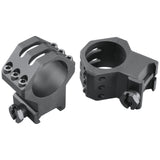 Weaver - Six Hole Picatinny Rings 30mm X-High