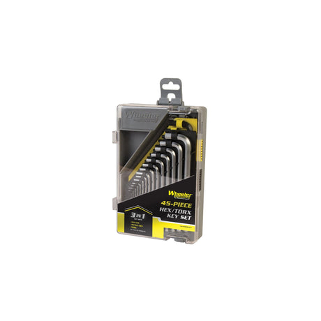 Wheeler - 45 Piece SAE/Metric Hex and Torx Key Set
